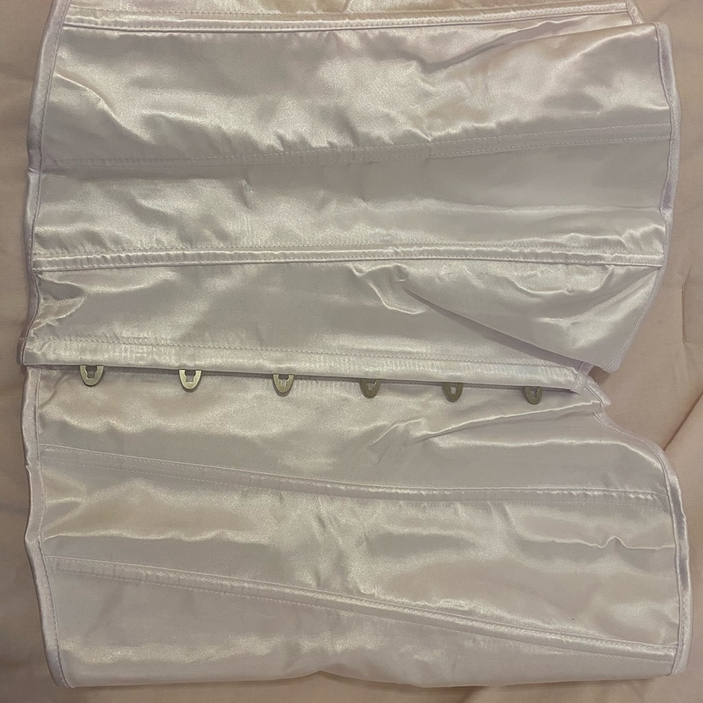 Brand new white corset top!